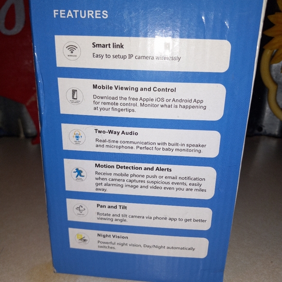 NEW IN BOX NEVER OPENED Wireless Network Camera - Picture 5 of 6